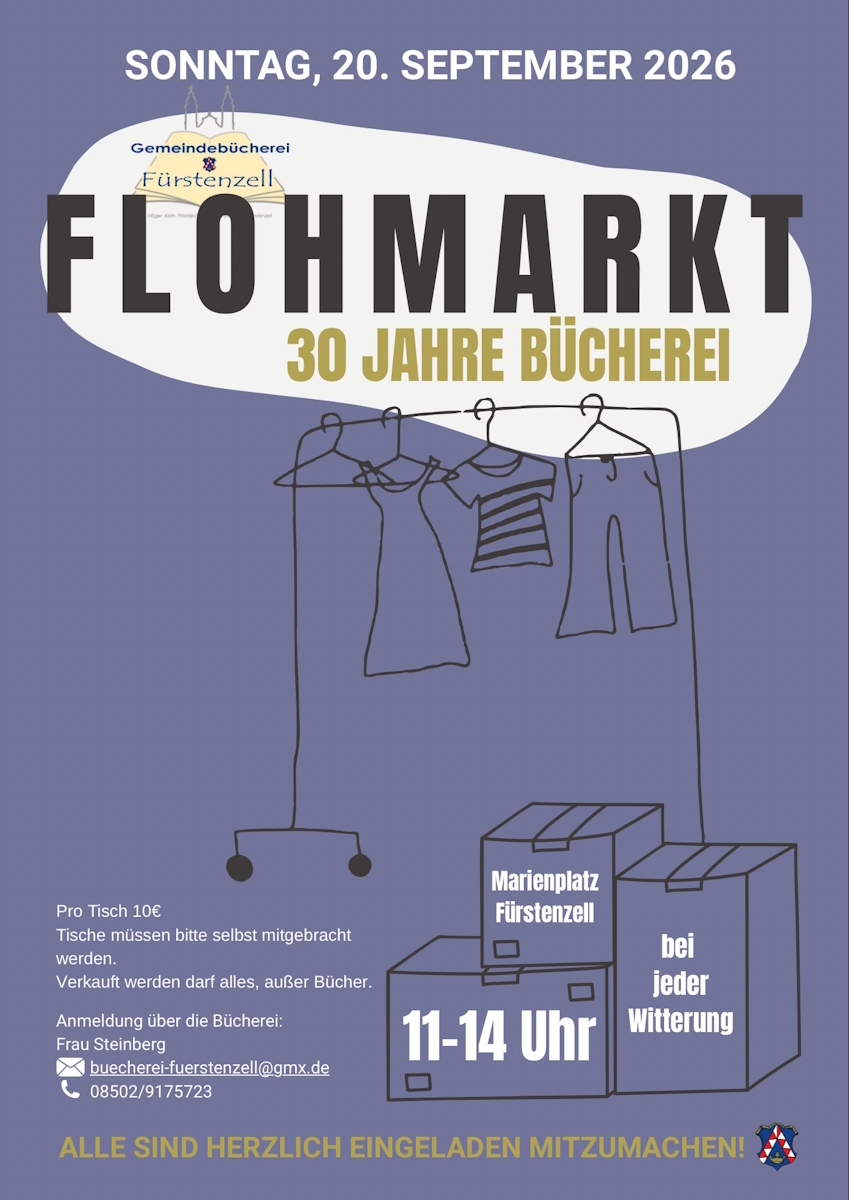 Bücherei Flohmarkt